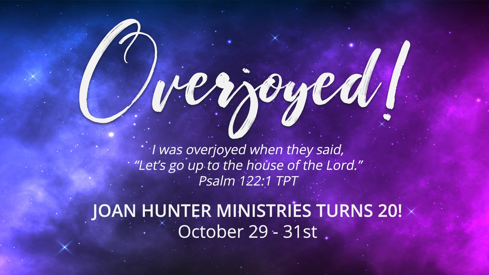 Tomball, TX - Overjoyed with Joan Hunter Ministries